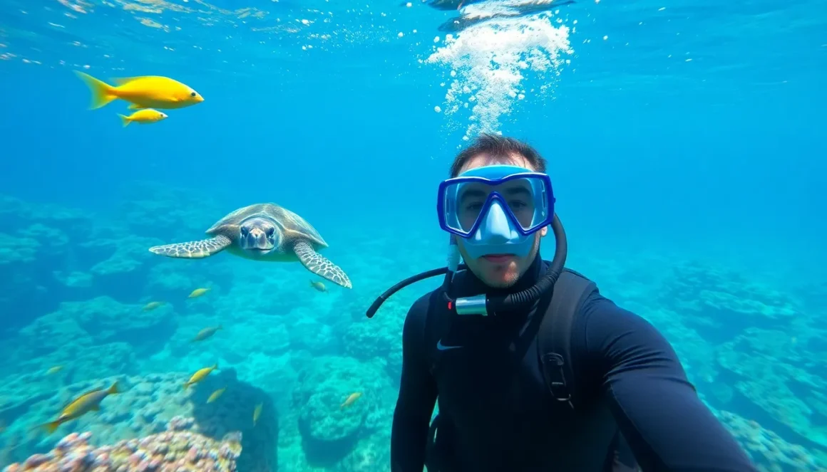 diving in the safukip sea