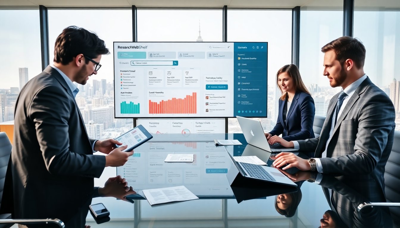 benefits and features researchwebshelf