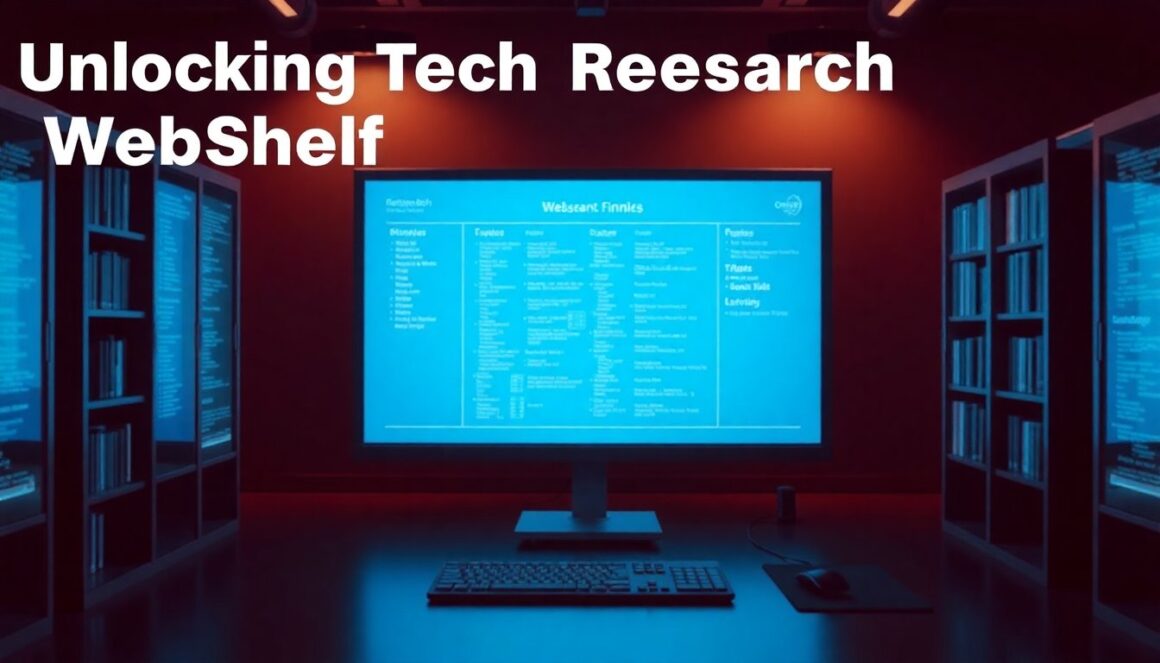 technology researchwebshelf archives