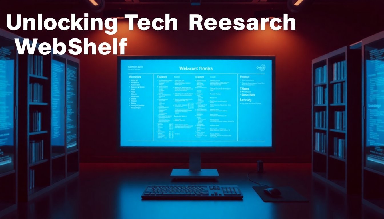 technology researchwebshelf archives